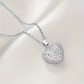Dainty Silver Heart Necklace
